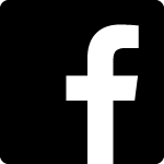 logo facebook noir